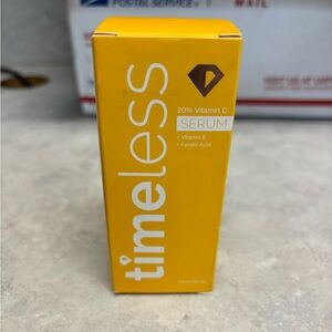 Timeless 20% Vitamin C Serum - Brightening Face Serum in Yellow - NEW IN BOX